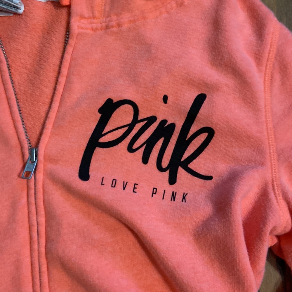 PINK zip up - Picture 2 of 2